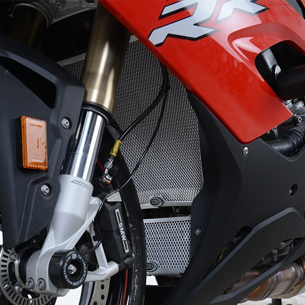 R&G OIL COOLER GUARD- BLACK BMWS1000RR
